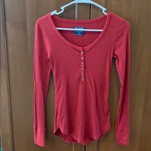 Abercrombie long sleeve Henley
